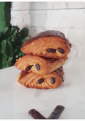 Une photo de Pain au chocolat, ou chocolatine