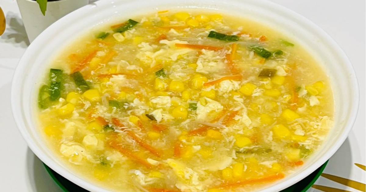 Resep 626 Sup Jagung Telur Dijamin Nikmat dan Mudah