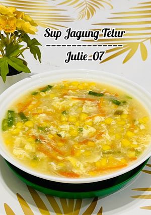 Foto resep 626. Sup Jagung Telur