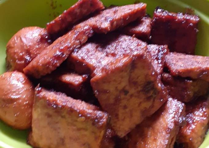 Yuk intip, Bagaimana cara bikin Bacem tempe tahu telor dijamin enak