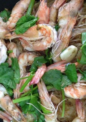 รูปของ กุ้งอบวุ้นเส้น