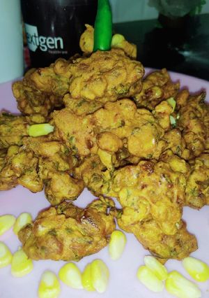 स्वीटकॉर्न पकौड़ा (Sweet corn pakoda recipe in Hindi) रेसिपी मुख्य फोटो