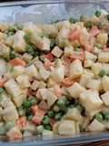Ensalada rusa al vapor