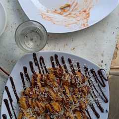รูปของ Pisang goreng keju susu coklat
