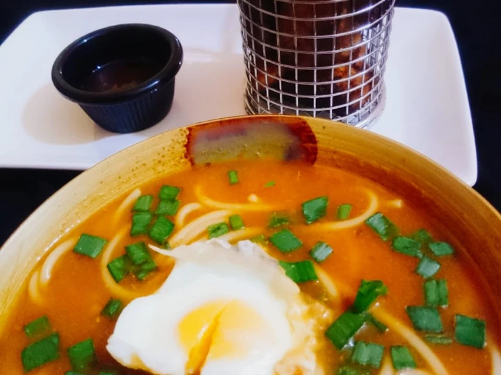 Easy Way Make #Sriracha_Ramen_Noodle #Soup  With #Finger_Fish_fry the Delicious Really delicious