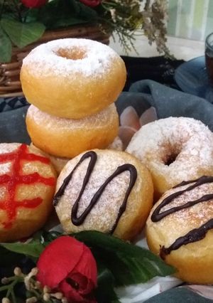 Foto resep "Si Menul" Donat Tiga Rasa