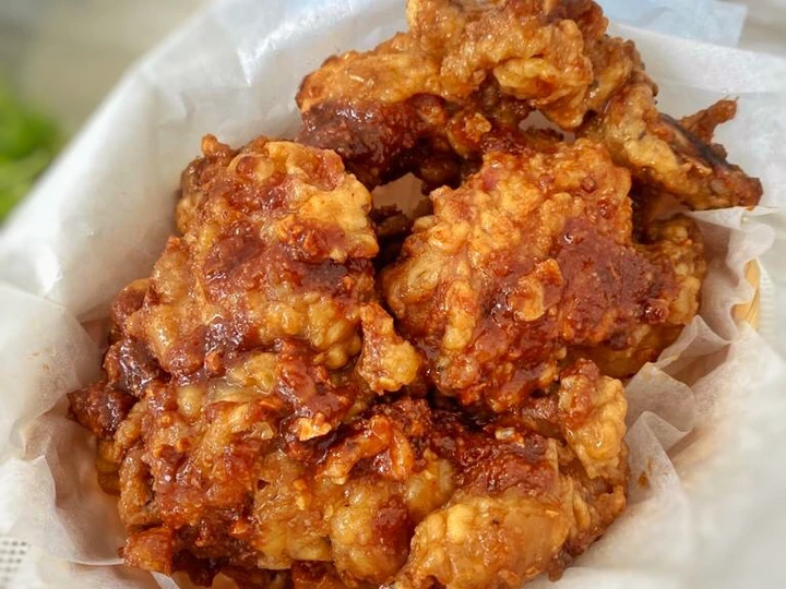 Langkah Mudah untuk Menyiapkan Resep Korean Honey Butter Fried Chicken yang Lezat Sekali Anti Ribet, Mantap Sekali
