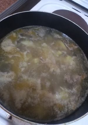 Una foto de Caldo de carne