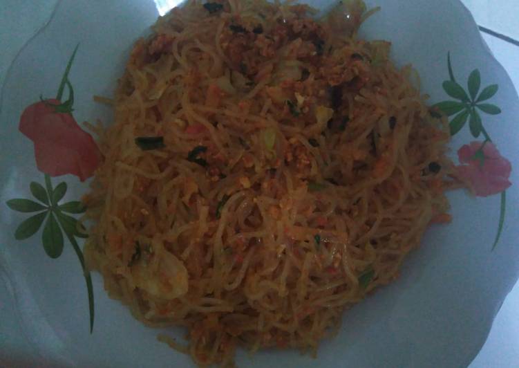 Resep Bihun goreng Anti Gagal