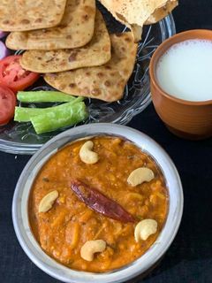 કાજુ ગાંઠિયા નું શાક (Kaju Ganthiya Shak Recipe In Gujarati) રેસીપી મુખ્ય ફોટો
