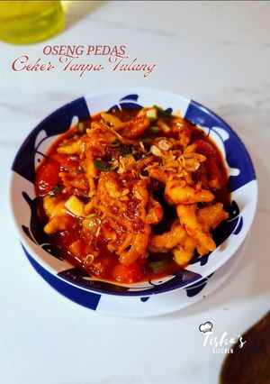 Foto resep 374. Oseng Pedas Ceker Tanpa Tulang