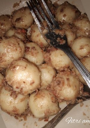 Foto resep Sambal bumbu kacang untuk cilok