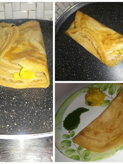 आटे का मसाला डोसा (Aate ka masala dosa recipe in hindi) रेसिपी मुख्य फोटो