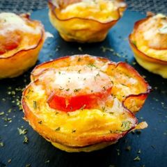 A picture of Ham and Egg Cups.