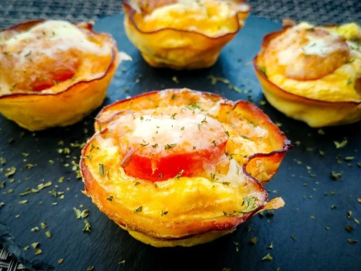Easy Ways Prepare Recipes Ham and Egg Cups the Can Spoil the Tongue Can Pamper Your Tongue.