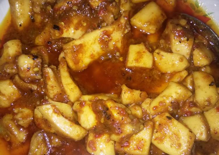 Cumi putih pedas manis