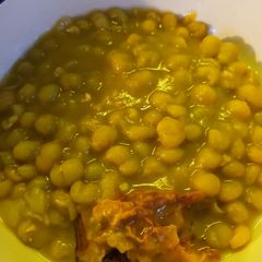 A picture of Dried Sweet Pea and Ham Soup Instapot.