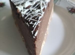 O poză a rețetei Cheesecake cu Nutella.