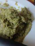 Puré de habas con zapallo italiano