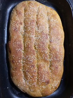 عکسی از دستور نان بربری خانگی