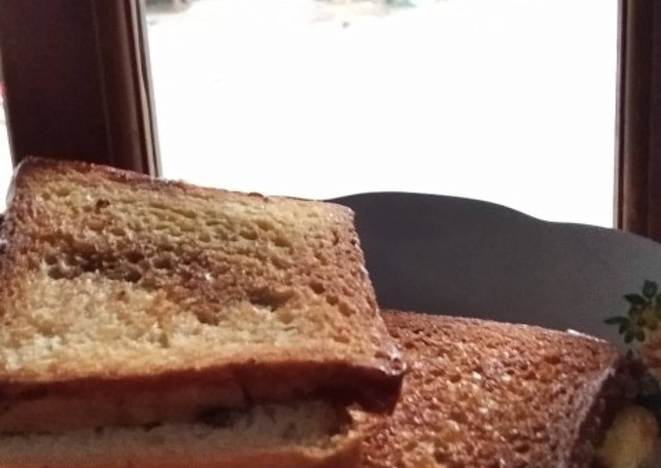 Roti bakar teflon