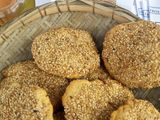 Galletas de mantequilla con sésamo