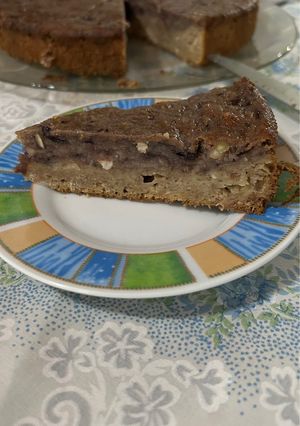 Una foto de Torta de Mermelada de Frutos Rojos y Puré de Manzanas