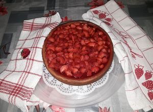Foto di CHEESECAKE COTTA ALLE FRAGOLE E MASCARPONE!!