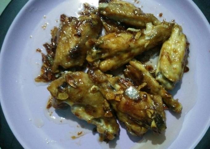 Ayam goreng saus tiram mayonese