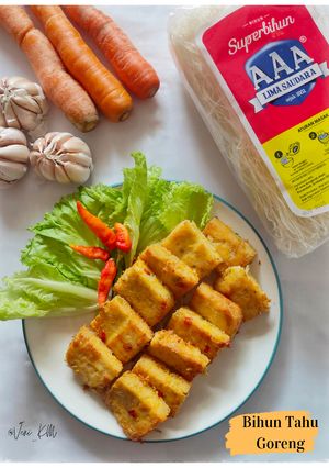 Foto resep Bihun Tahu Goreng