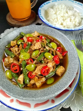 Cara Mudah Menyiapkan Resep Tumis tempe teri kacang panjang yang  Bikin Ketagihan Anti Ribet, Menggugah Selera