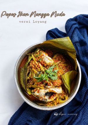 Foto resep Pepes Ikan Mangga Muda (versi loyang)