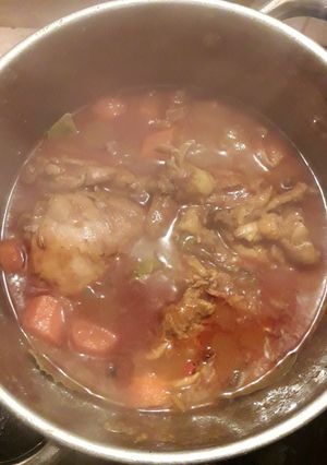 A picture of Chicken stew.