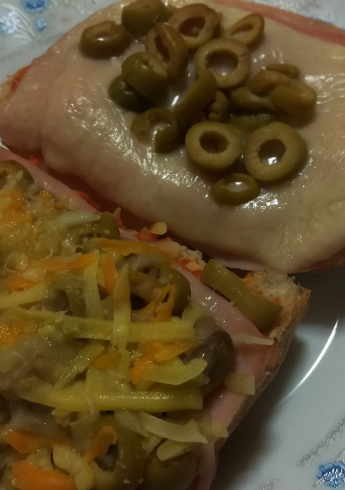 Una foto de Pan pizza