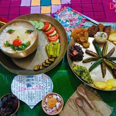 A picture of Chunka Dahi Pakhala.
