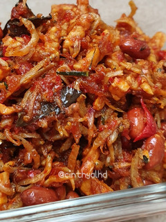 Foto resep Teri Kacang Tempe Balado garinggg