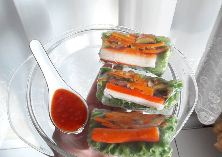 Cara Gampang Menyiapkan Vietnamese Spring Rolls Anti Gagal