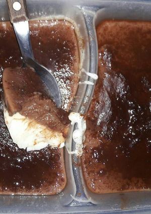 Una foto de Postre de Maicena de Vainilla y Chocolate