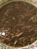 Minestrone de lentejas