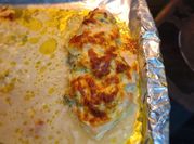 A picture of artichoke chicken