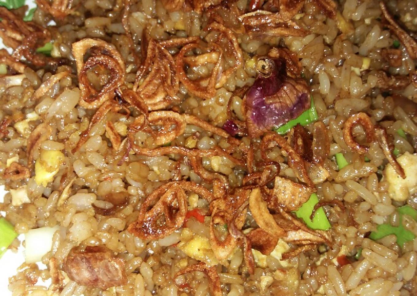 Nasi goreng pedas enak