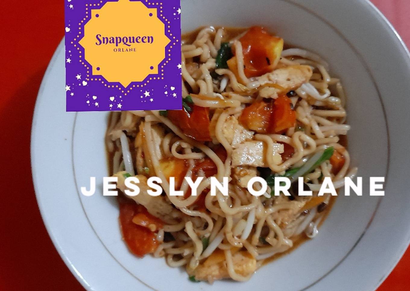Mie Sambal Mala Jesslyn Orlane