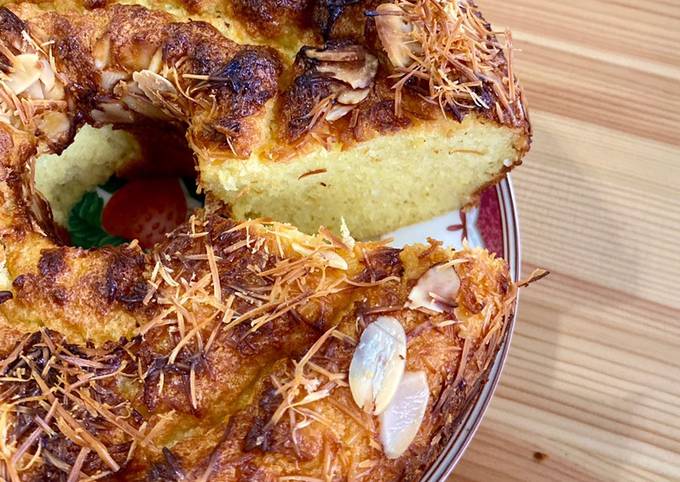 Resep Cassava chiffon cake / chiffon singkong, Bisa Manjain Lidah