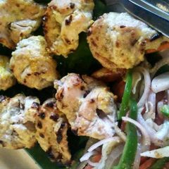 A picture of Chicken Malai Tikka.
