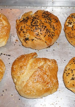 A picture of BRIOCHE BUNS FOR SANDWICHES.JON STYLE.