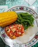 Eat clean (Trứng sốt cà rau củ)