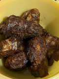 Tenggiri dan iga bumbu kecap