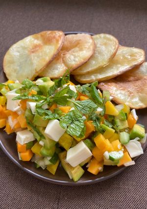 Hình của món Mango salsa.