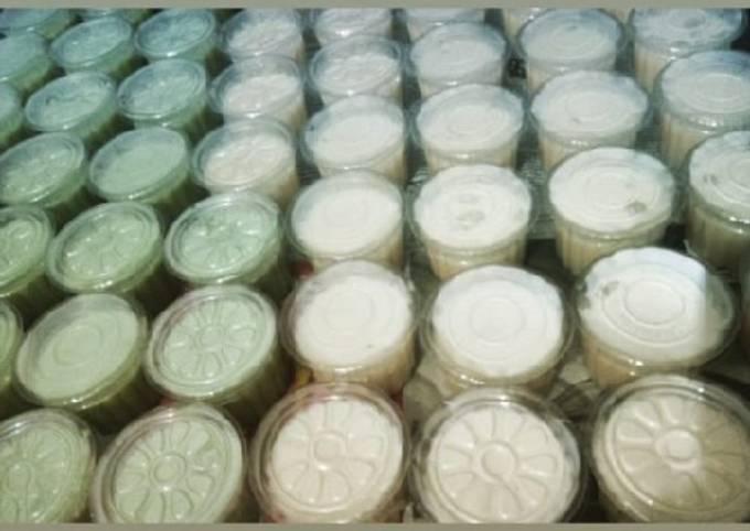 Resep Matcha Silky milky pudding by ma_mom ernie yang Bikin Ngiler