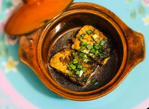 Hình của món Cá đối kho nước tương - ăn dặm.